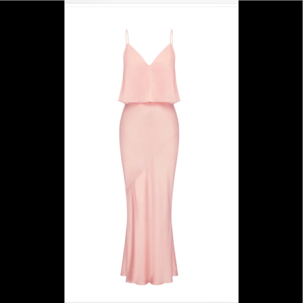 Shona Joy bias frill slip Dress